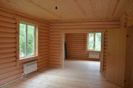 Теплые деревянные полы в частном доме